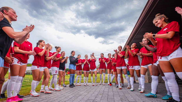 Razorback Soccer Prior to Their matchup against Alabama